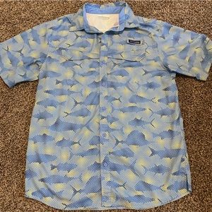 Columbia PFG Fishing Shirt - Mens Size M